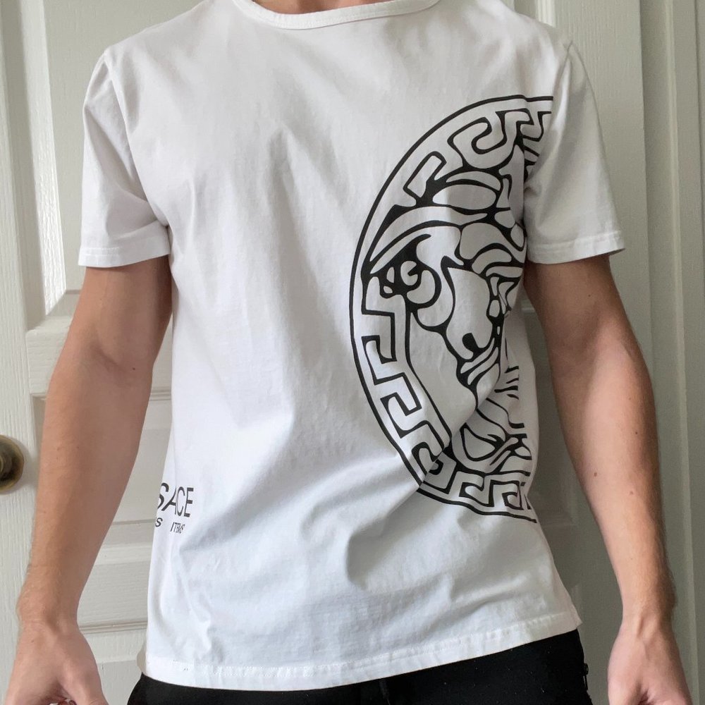 Versace T-Shirt - Limited White, Size L